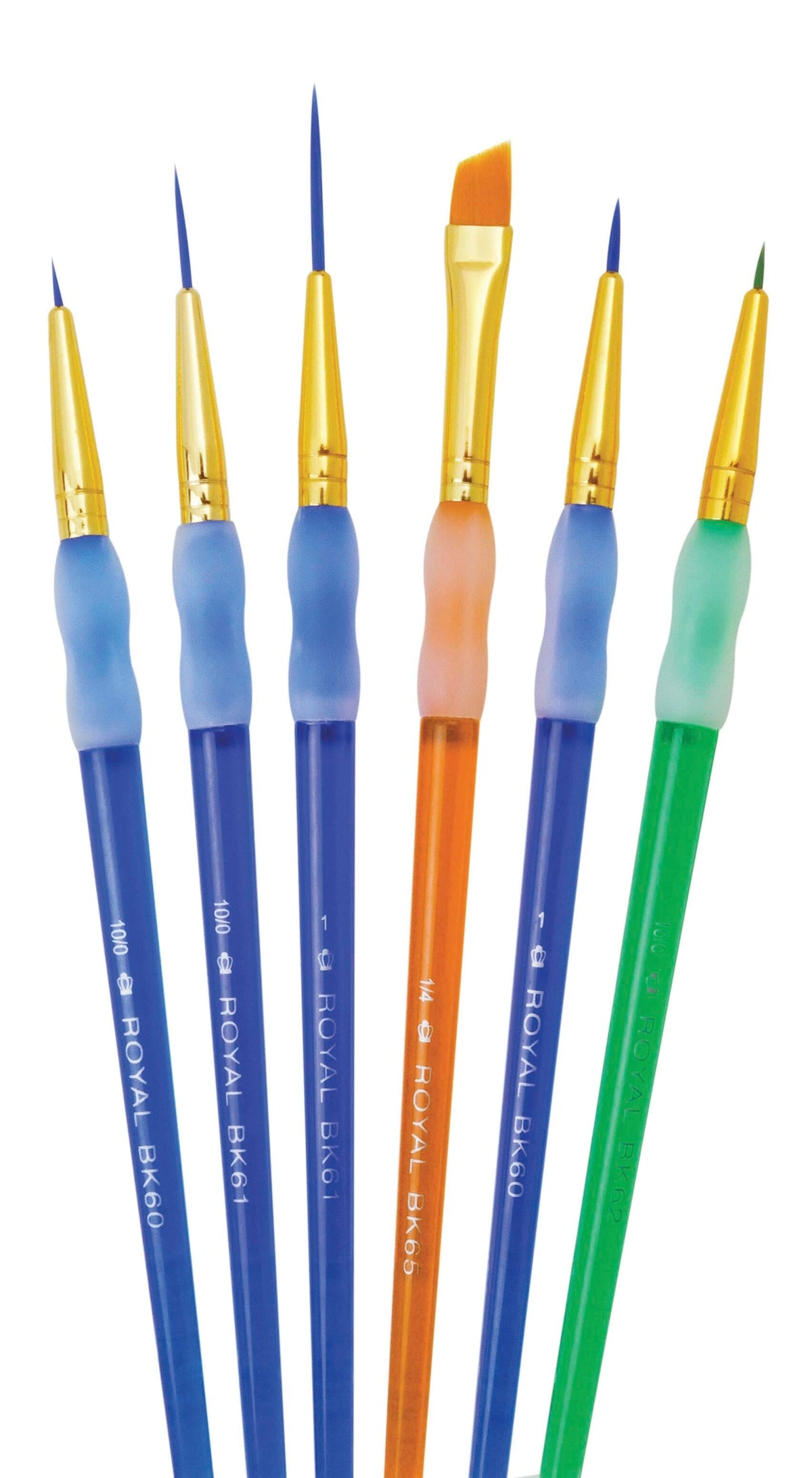 BRUSH BIG KIDS DELUXE DETAILERS SET OF 6