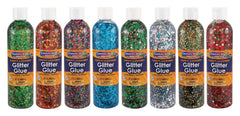 GLUE GLITTER CHIP GLUE 8 OZ SET OF 8