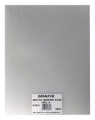 SHRINK FILM GRAFIX 8.5X11 IN MATTE PK OF 50