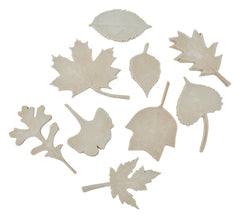 PRINT SET SAX LEAF IMPRESSIONS SET OF 10