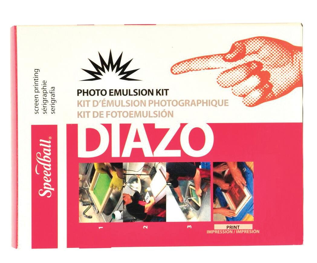 SCREEN PRINTING KIT - SPEEDBALL DIAZO PHOTO EMULSION