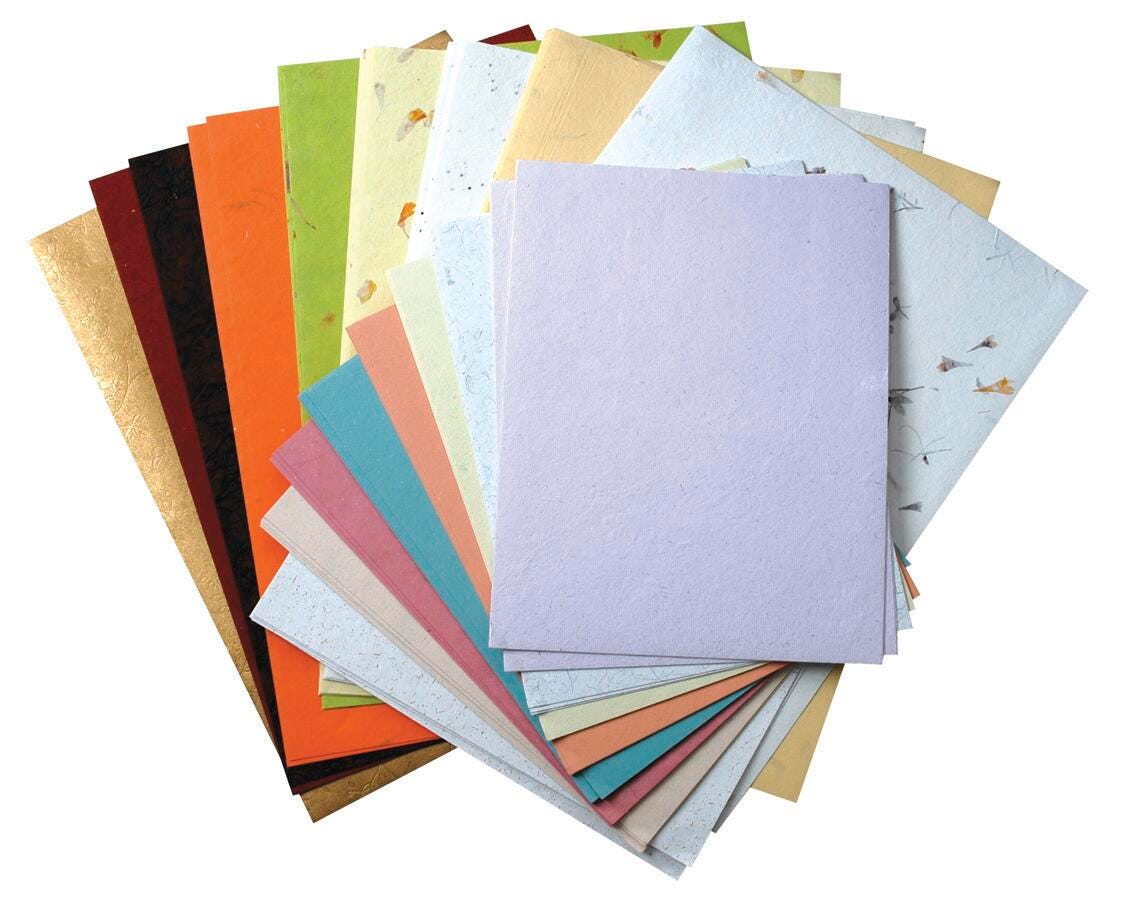 PAPER INDIAN HANDMADE ASSORTMENT 1 2 LB PK