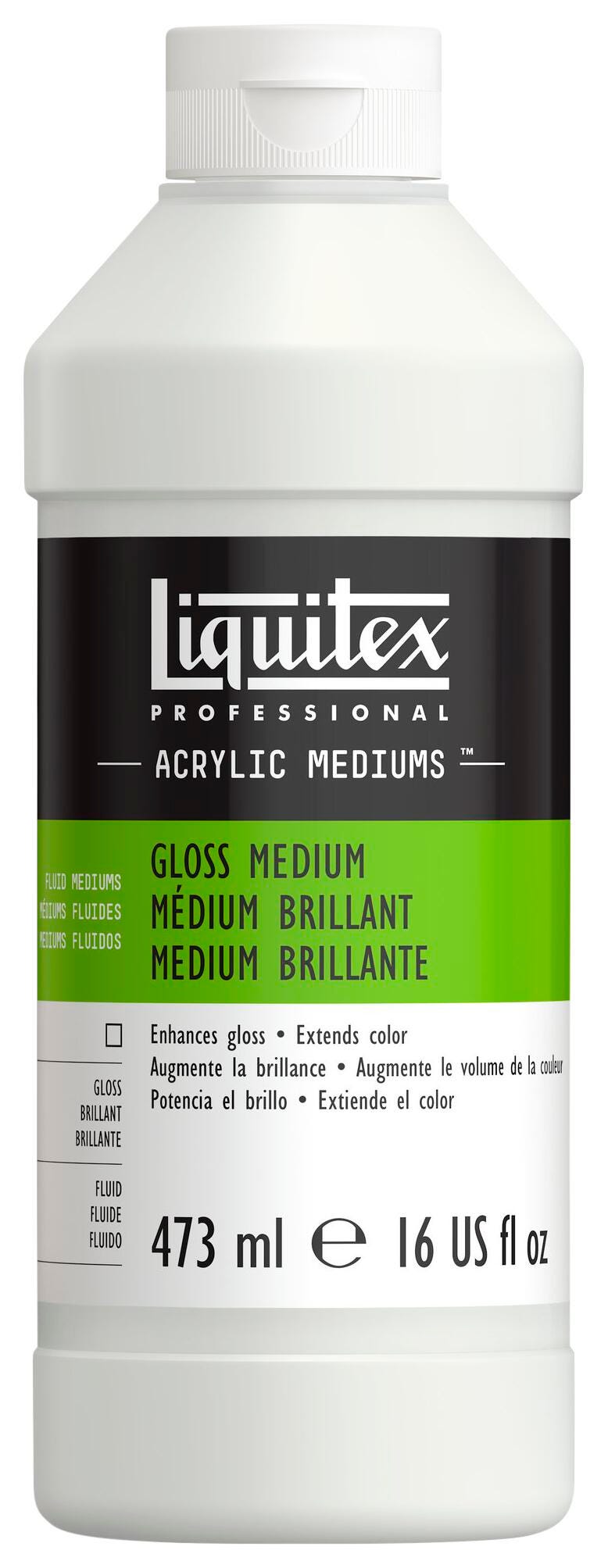 PAINT ADDITIVE LIQUITEX GLOSS MEDIUM PINT