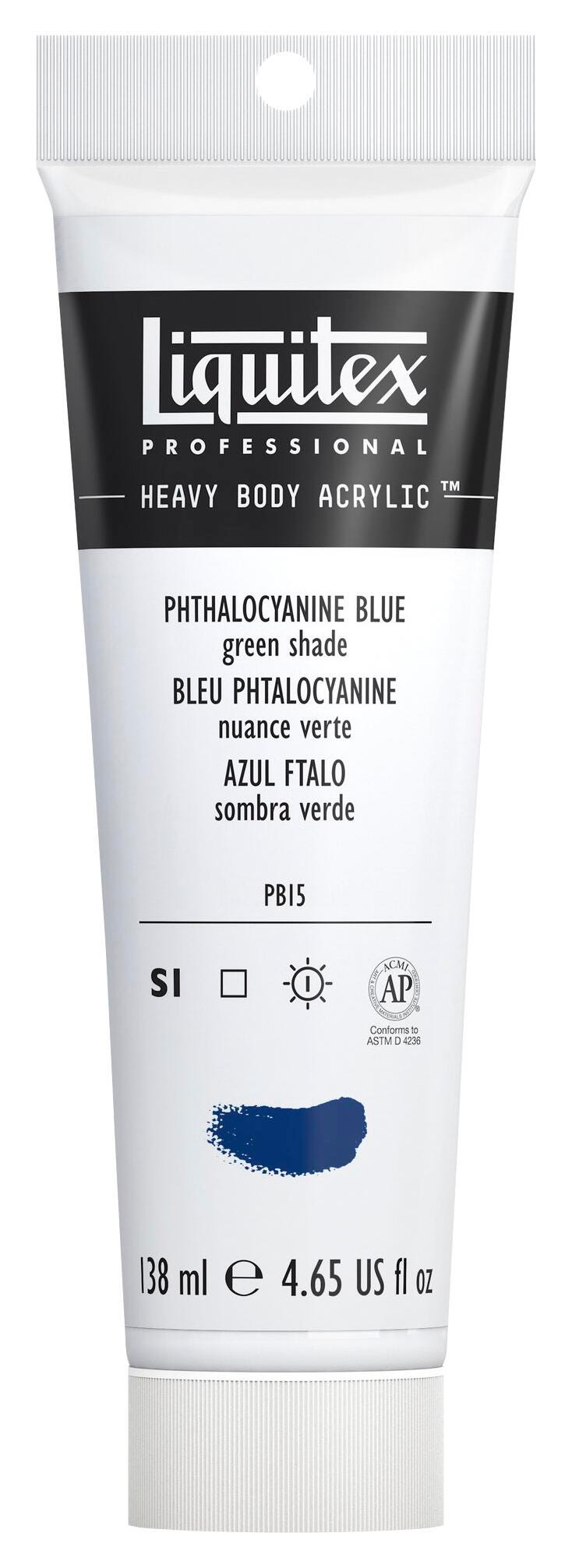 PAINT ACRYLIC HB LIQUITEX PHTHALO BLUE 4.65 OZ