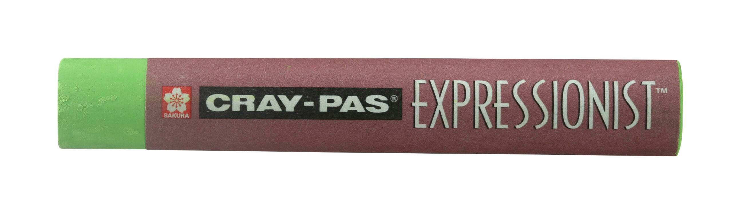 OIL PASTEL SAKURA CRAY-PAS EXPRESSIONIST YELLOW GREEN PACK OF 12