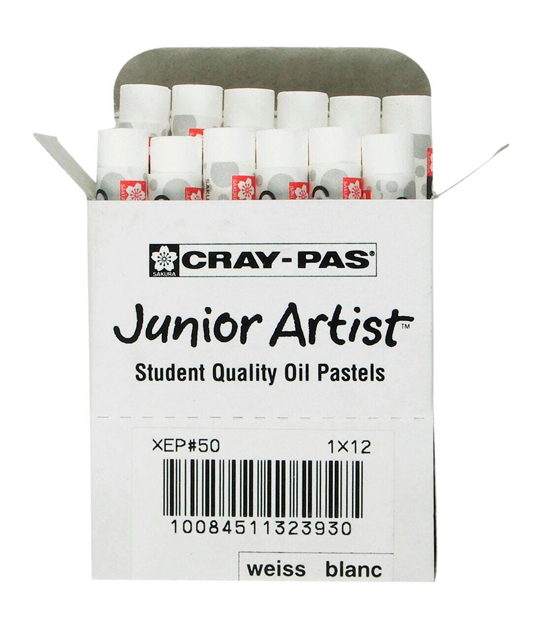OIL PASTEL CRAY-PAS JUNIOR ARTIST WHITE PACK OF 12