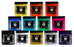 INK WATER SOLUBLE BLOCK PRINTING 8 OZ ASSORTED COLORS SET OF 12