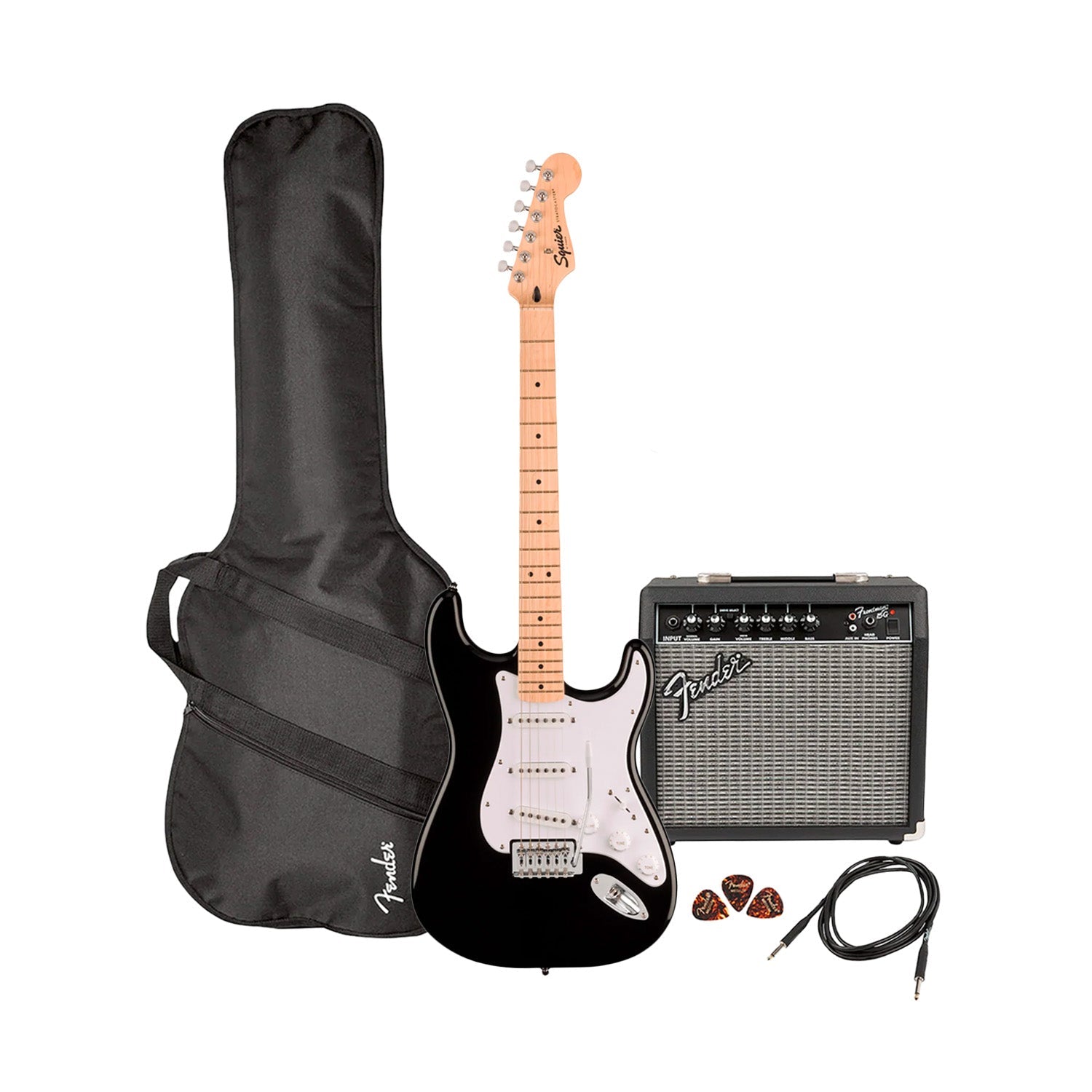 Fender Squier Sonic Stratocaster pack - Black