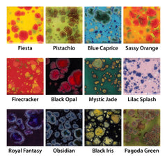 GLAZE SAX COLORBURST ASST PINT SET OF 12