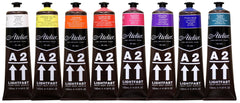 PAINT ACRYLIC A2 HB CHROMA 4OZ ASST COLORS SET OF 8