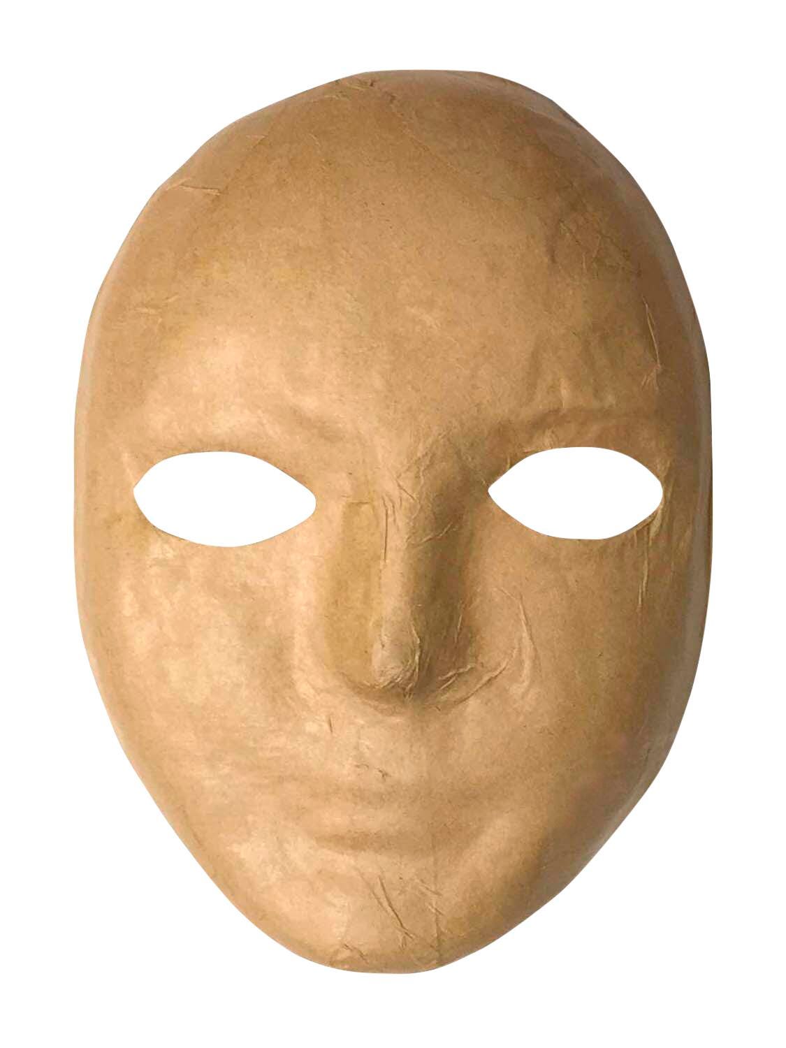 MASK PAPIER-MACHE 8 INCHES EACH