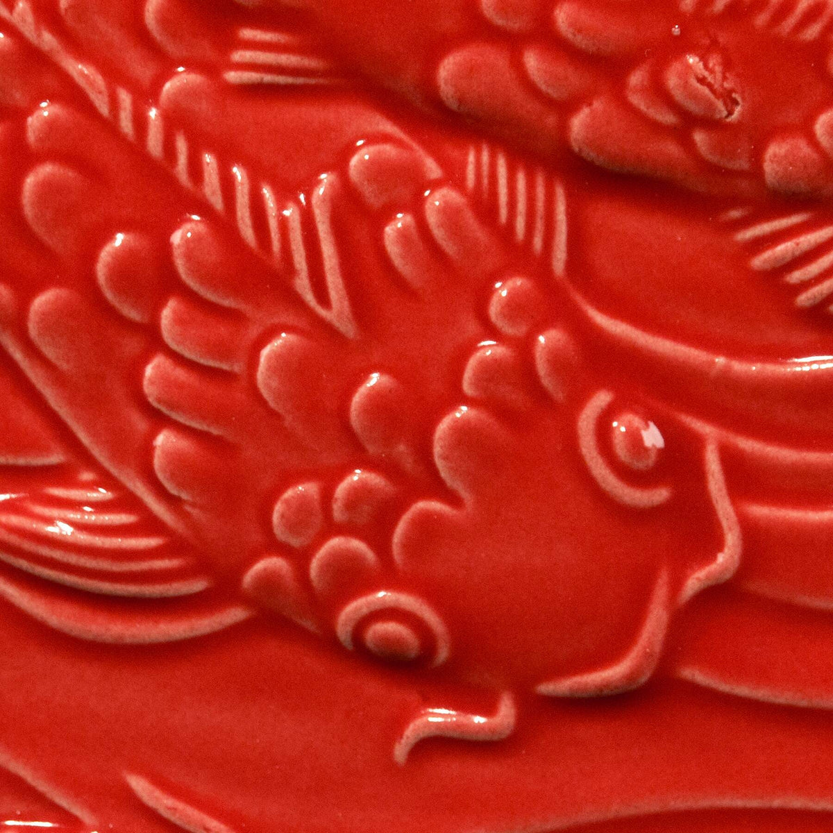 GLAZE AMACO LOW FIRE GLOSS LG-58 BRILLIANT RED PINT