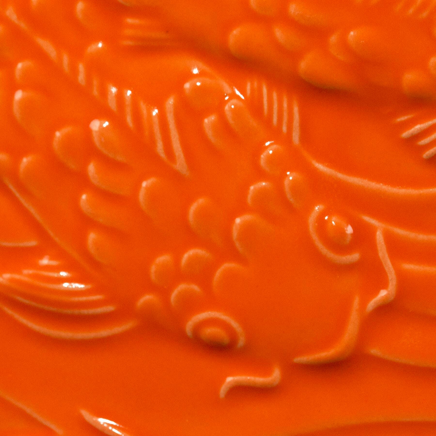 GLAZE AMACO LOW FIRE GLOSS LG-67 FIRE ORANGE PINT