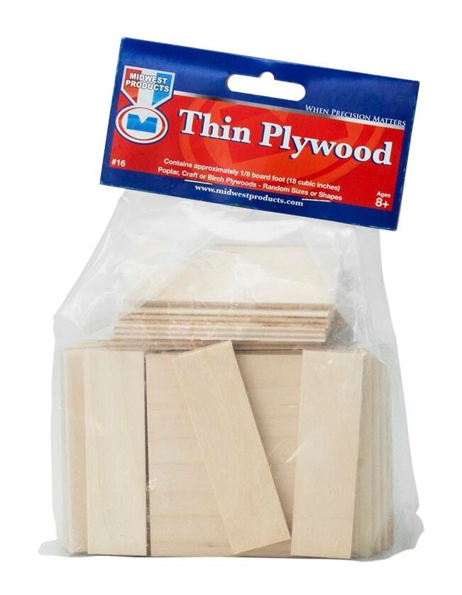WOOD THIN PLYWOOD ECONOMY BAG KIT