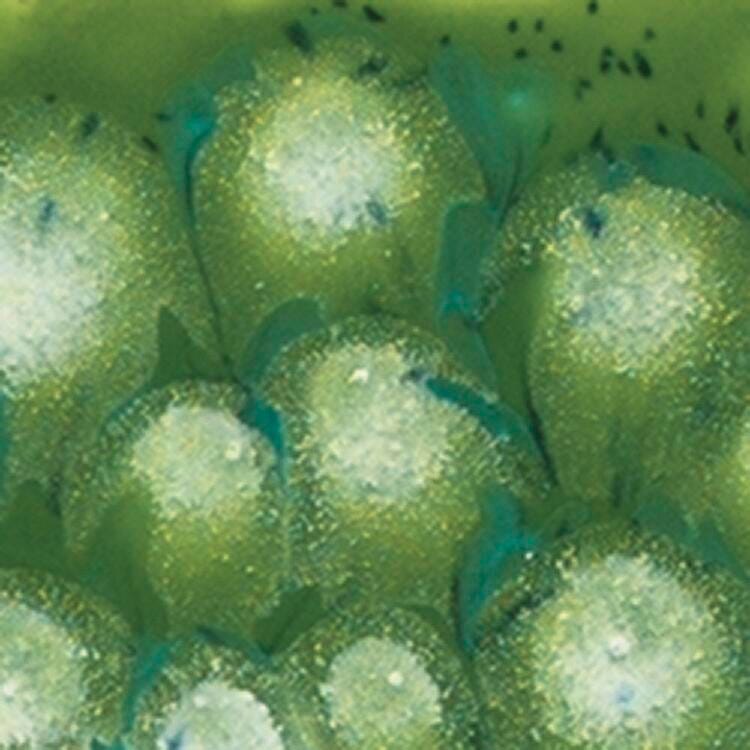 GLAZE SAX CRYSTAL MAGIC SPOTTED KIWI PINT