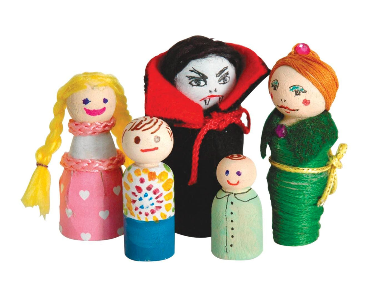 WOOD PEOPLE HYGLOSS SET OF 40