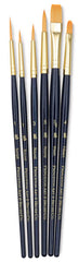 BRUSH PRINCETON GOLDEN TAKLON SET OF 6
