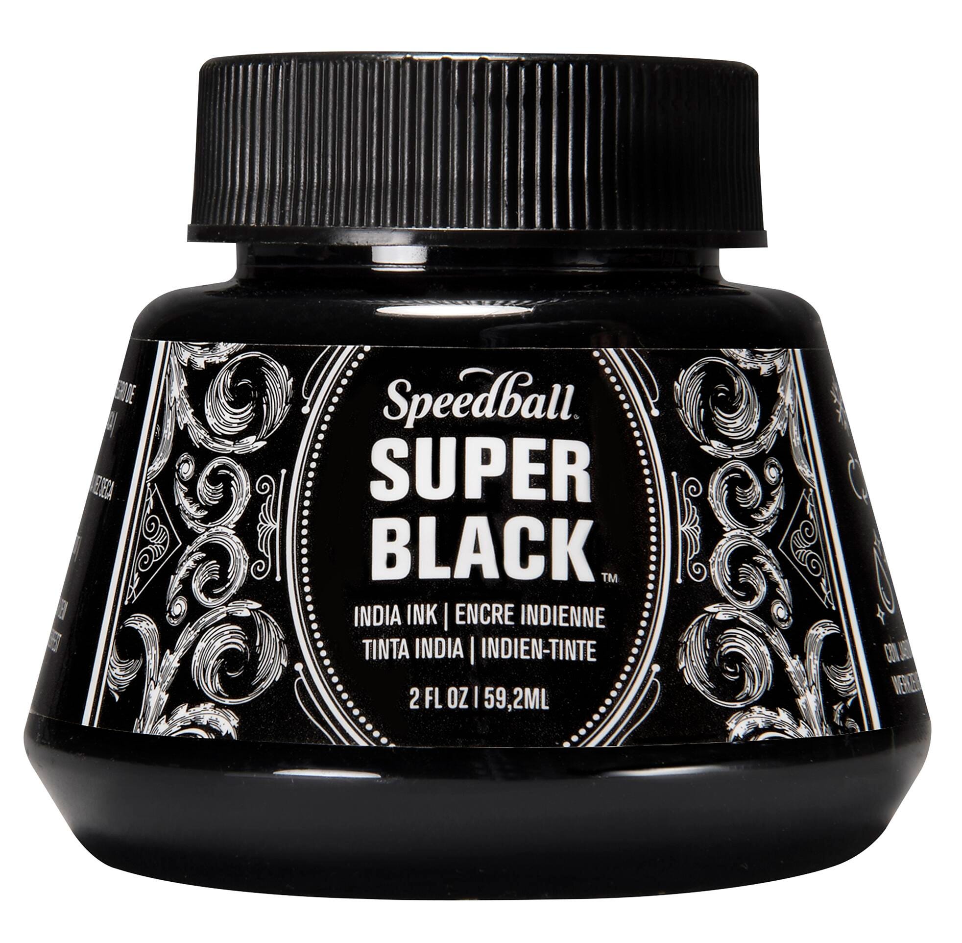 INDIA INK SUPER BLACK 2 OZ