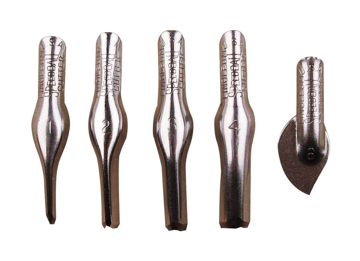 CUTTER LINOLEUM ASSORTED SIZES SET OF 5