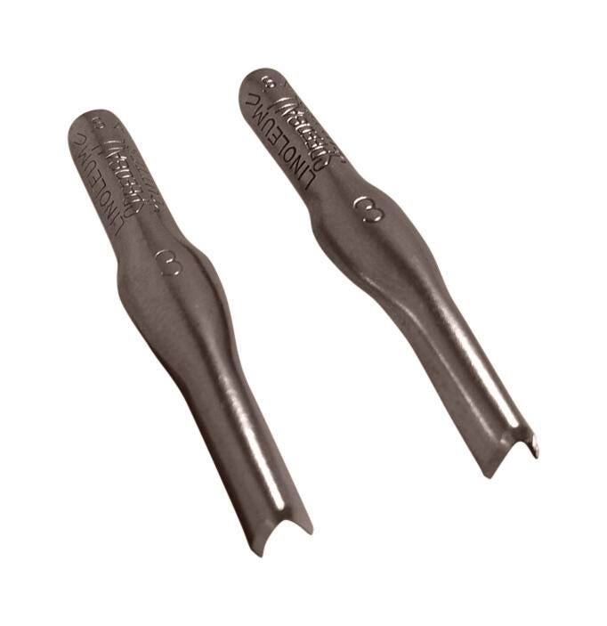 CUTTER LINOLEUM NO. 3 PACK OF 12