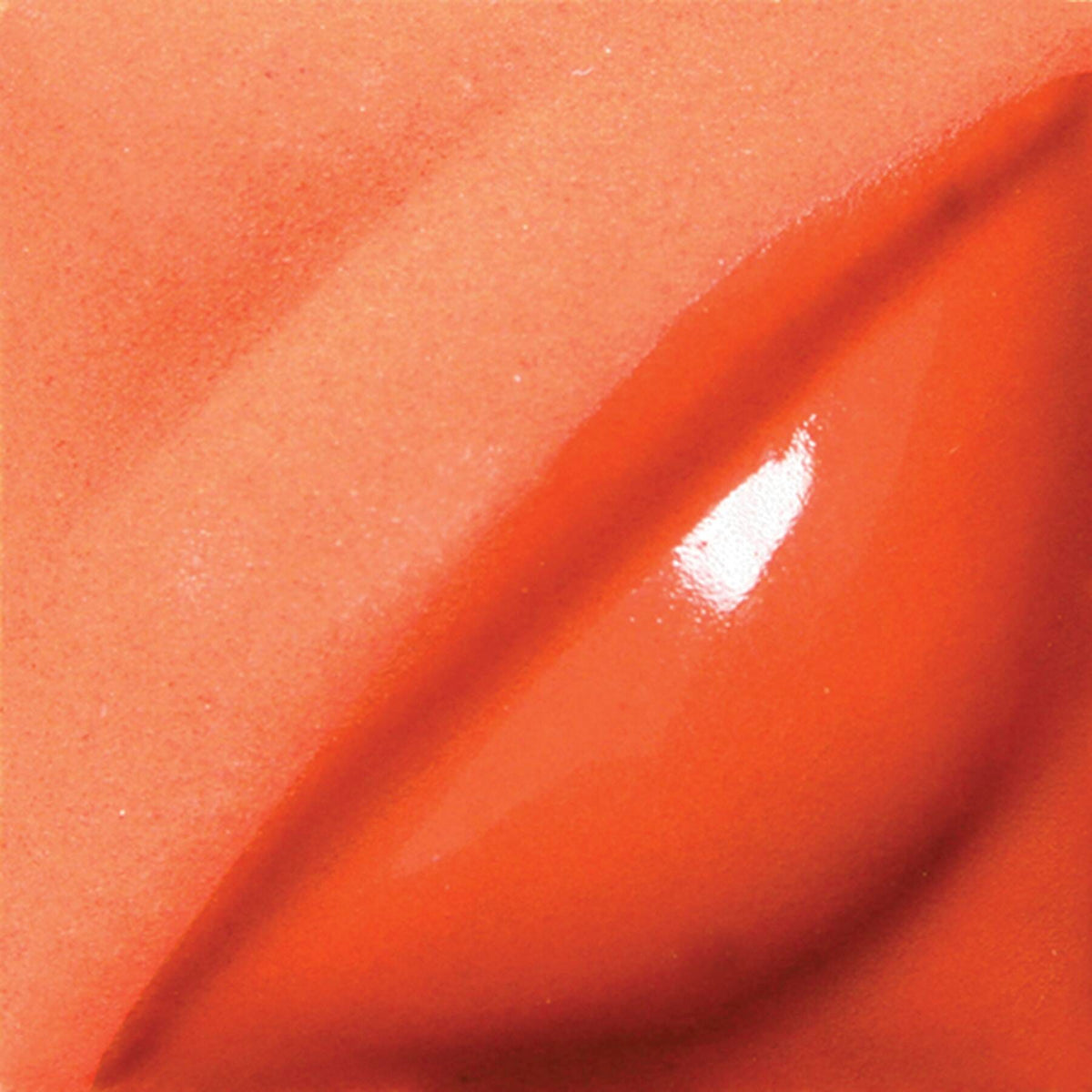 UNDERGLAZE AMACO VELVET V-389 FLAME ORANGE PINT