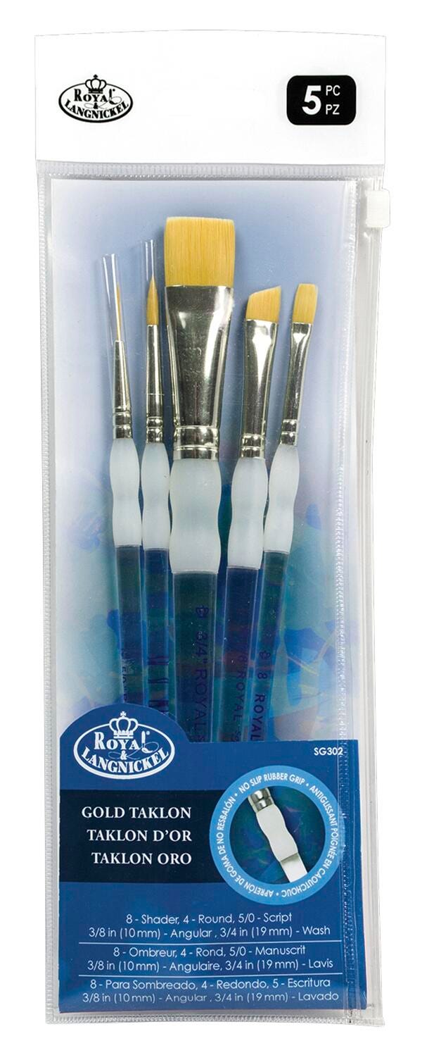 BRUSH SOFT GRIP BEGINNER SET OF 5