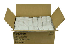 MODELING COMPOUND SCULPEY 24 LBS WHITE