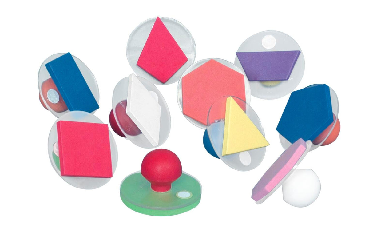 STAMPERS GIANT GEOMETRIC SHAPES SET OF 10