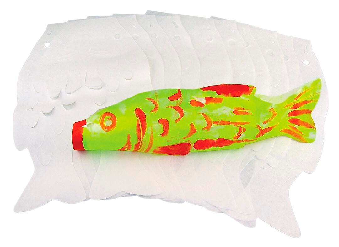 WIND SOCK JAPANESE CARP PACK OF 24