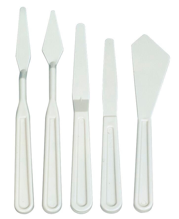 KNIVES SUPER SAFETY PAINTING SET OF 5