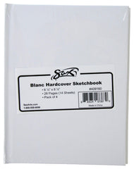 SKETCHBOOK SAX BLANC 28 PGS 6-1/4X8-1/4 PACK OF 4