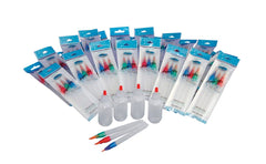 BRUSH WATERCOLOR AQUA-FLO CLASSROOM ASST SET OF 40