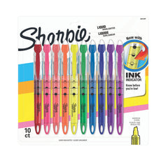 MARKERS FLUORESCENT HIGHLIGHTERS SET OF 10