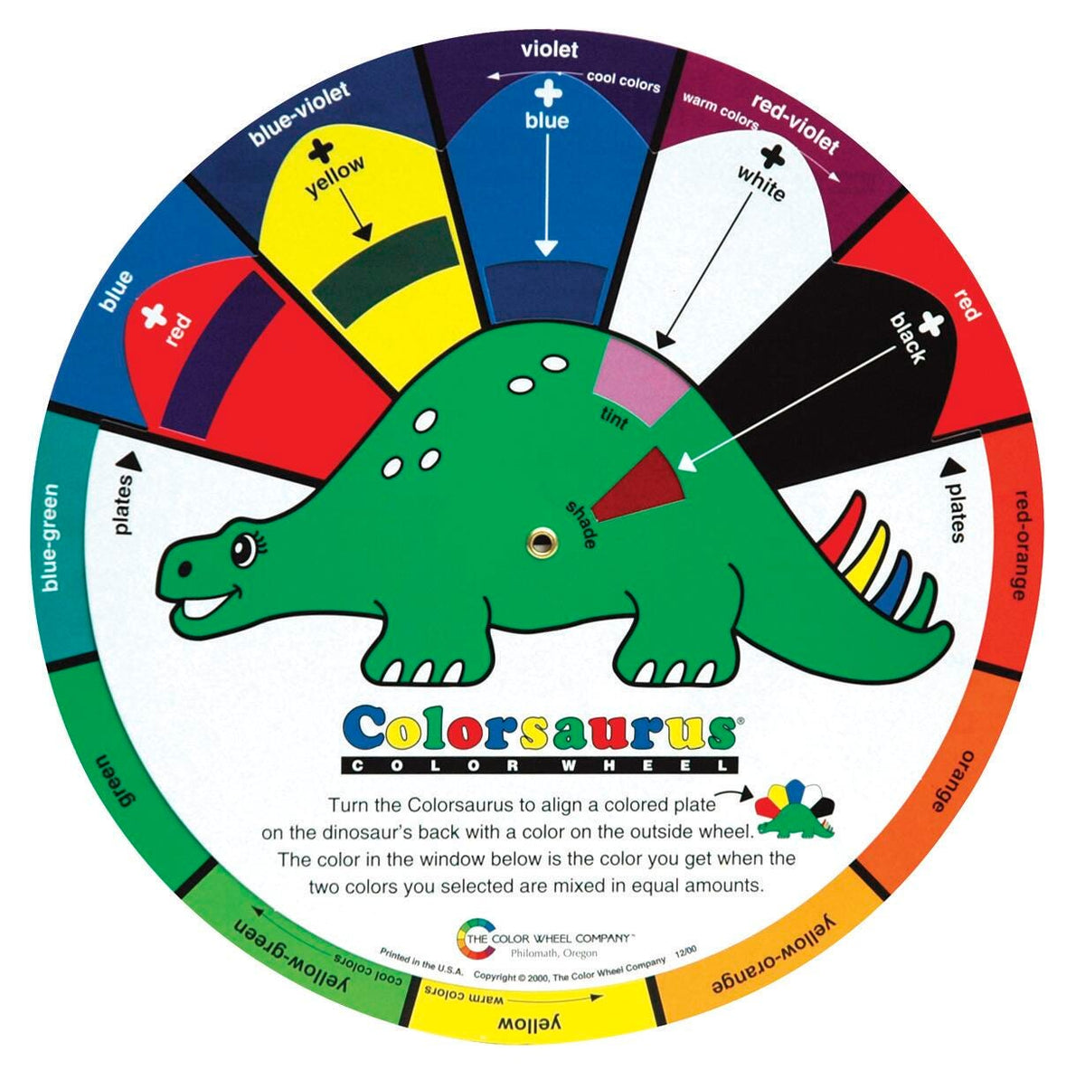 COLORSAURUS WHEEL 9-1/4