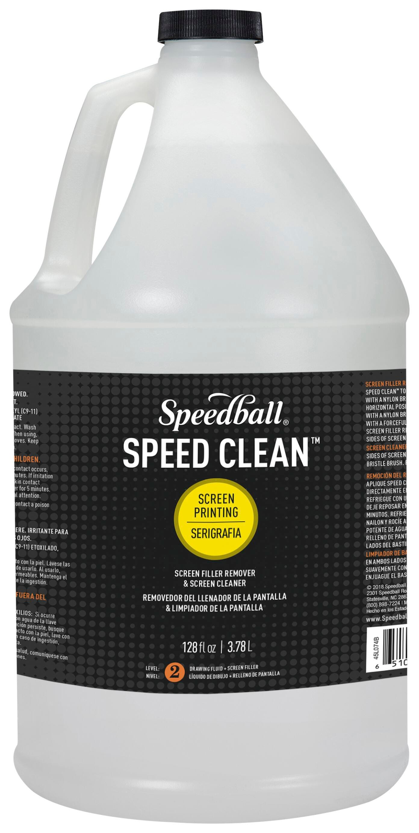 SCREEN CLEANER SPEEDBALL SPEED CLEAN GALLON