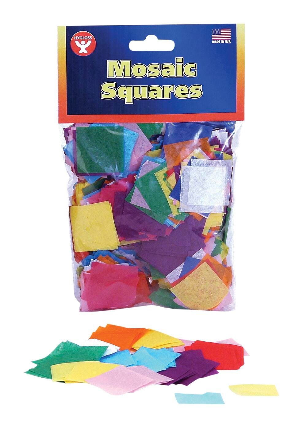TISSUE PAPER SQUARES 1 INCH PACK OF 2500