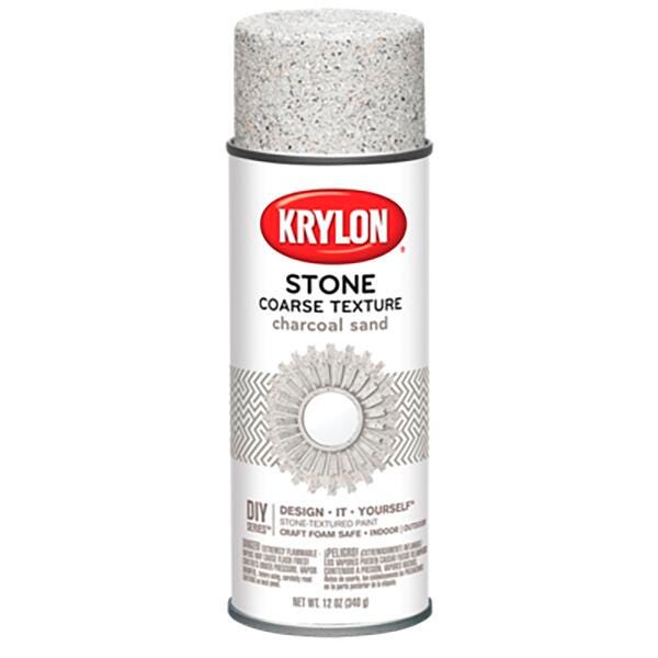 PAINT SPRAY MAKE IT STONE 12 OZ CHARCOAL SAND