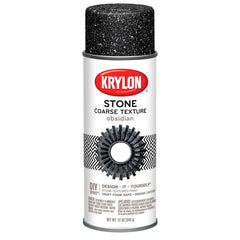 PAINT SPRAY MAKE IT STONE 12 OZ OBSIDIAN