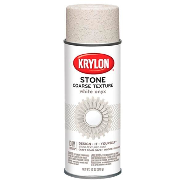 PAINT SPRAY MAKE IT STONE 12 OZ WHITE ONYX