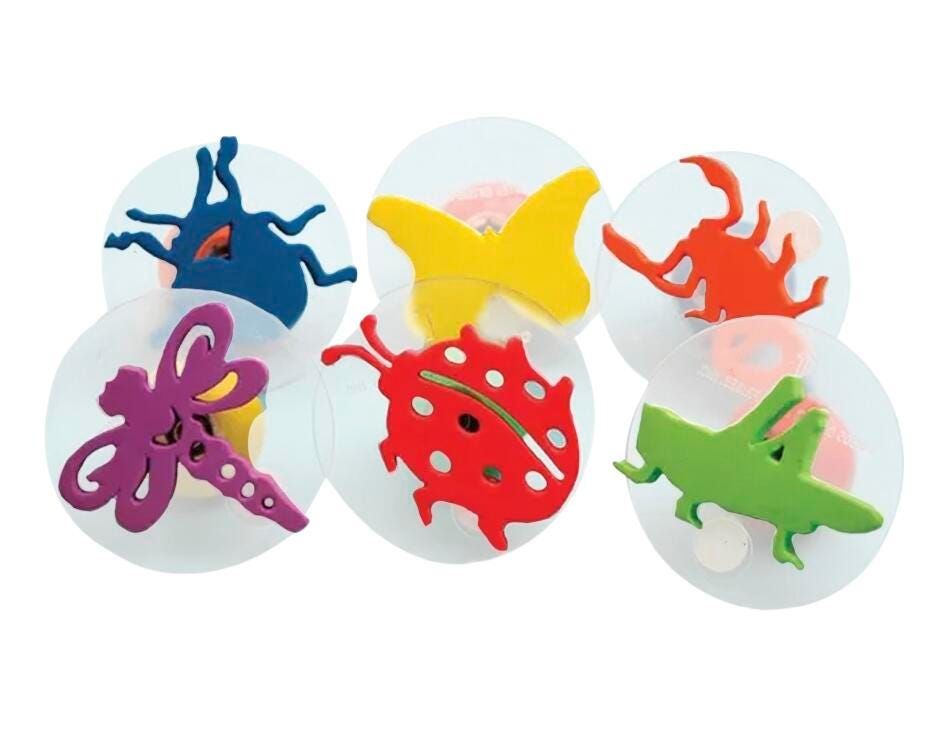 GIANT STAMPER INSECTS SET OF 6