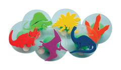 GIANT STAMPER DINOSAURS SET OF 6