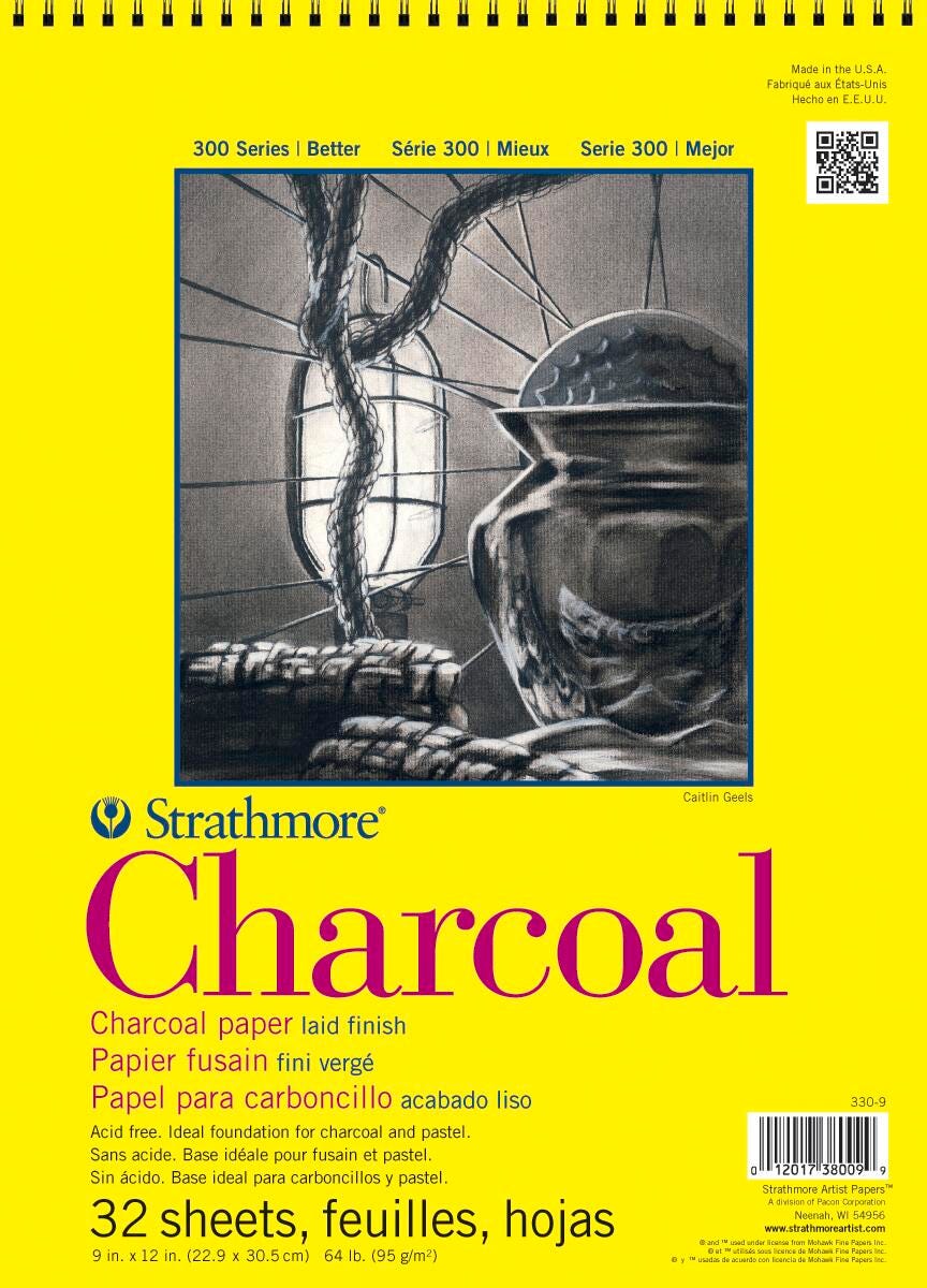 PAD PAPER CHARCOAL 300 SERIES 11X17 IN 32 SHT