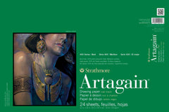 PAD ARTAGAIN 400 SERIES 12X18 IN BLACK 60 LB 24 SHTS