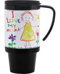 MUG TRAVEL PHOTO 16 OZ PLASTIC