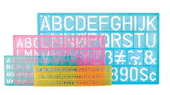 GUIDE LETTERING SET OF 4