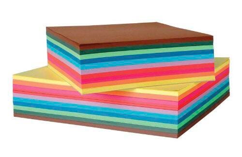 PAPER ORIGAMI FOLIA 8X8 IN ASST COLORS 500 SHTS