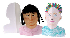 PAPER STAND UP SELF PORTRAIT KIT 6.25X9 IN PK OF 40