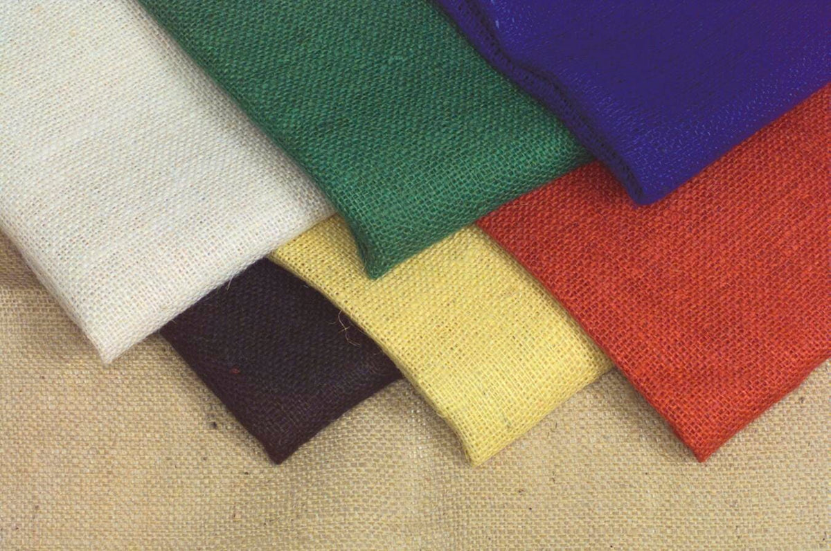 BURLAP DECORATOR 36 X 46 IN ASST COLORS SET OF 12