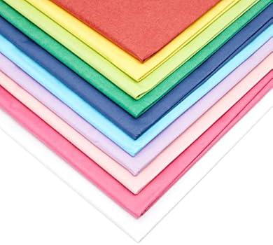 SCO BUMPER TISSUE PAPER REAM 20 ASST COLS 480SH -Min Qty 5