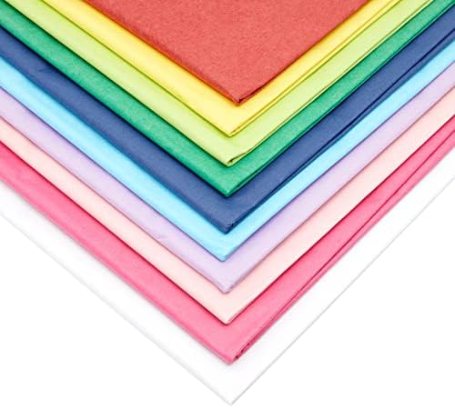 SCO TISSUE PAPER FOLDED WARM COLOURS 20SH -Min Qty 12